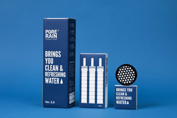 [Pure Rain] Carbon Filter Set (Shower Head + 3 PRM Filters + 1 ACF Filter)