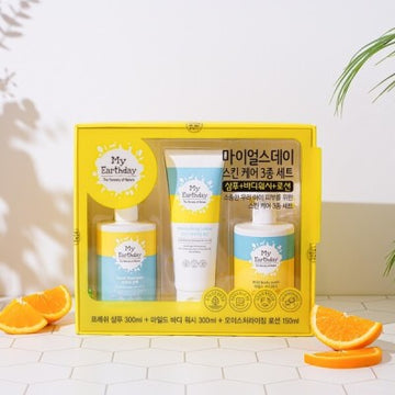 [My Earthday] Skin Care Set (Shampoo + Body Wash + Lotion)